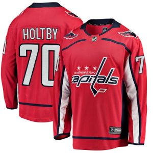 Herren Washington Capitals Eishockey Trikot Braden Holtby #70 Breakaway Rot Fanatics Branded Heim